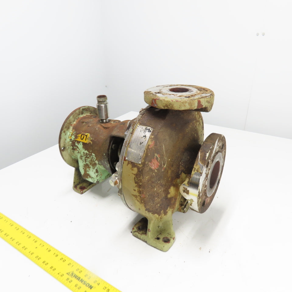 Ahlstrom KCH-4 2-1/2" x 1-1/2" Centrifugal Pump 45.2Hd/Ft. 17GPM