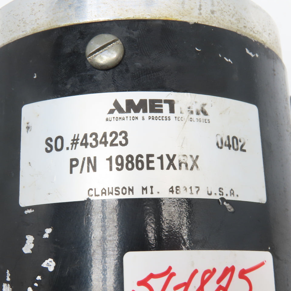 Ametek 1986E1XRX 100mm Face Mount Resolver 5/8" Shaft