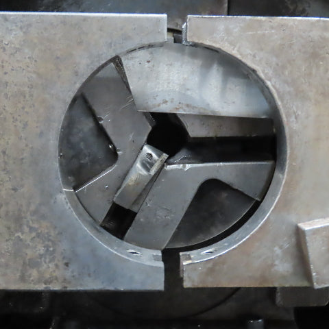 Teledyne Pines M-94564 4" Tube End Finishing Machine 230V 3PH Needs PLC Repair