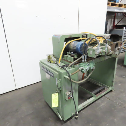 Teledyne Pines M-94564 4" Tube End Finishing Machine 230V 3PH Needs PLC Repair