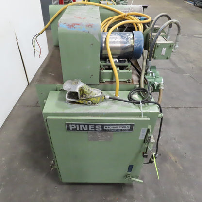 Teledyne Pines M-94564 4" Tube End Finishing Machine 230V 3PH Needs PLC Repair