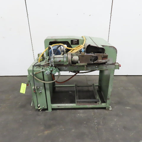 Teledyne Pines M-94564 4" Tube End Finishing Machine 230V 3PH Needs PLC Repair
