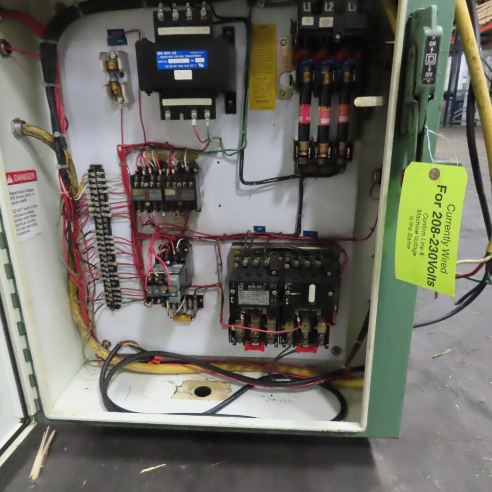 Teledyne Pines M-24509 4" Tube End Finishing Machine 230V 3PH
