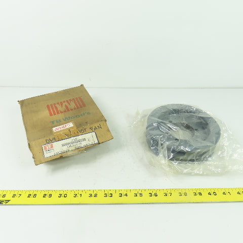 TB Woods 562B 5-7/8" OD x 1-3/4" Wide 2-Groove V-Belt Pulley Sheave 5.6x2B-SDS