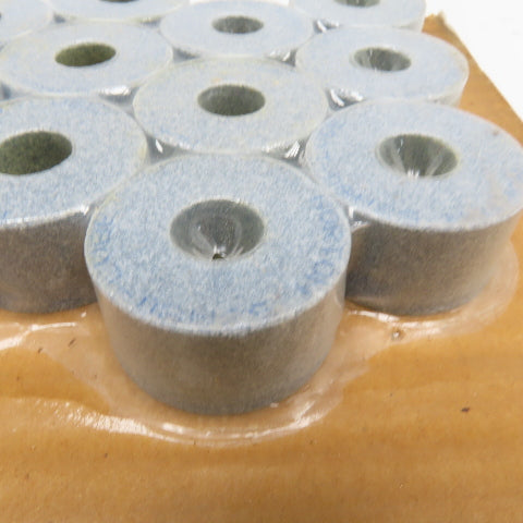 Norton 53A80-L VBE 1.687 x 29/32 x 5/8" Grinding Wheel Alundum Lot Of 12