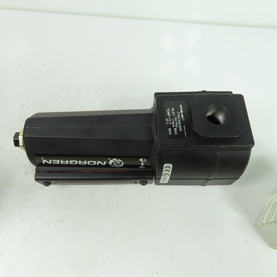 F74G-3AN-AD3 Pneumatic Filter 250PSIG 3/8" NPT NEW