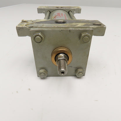 Milwaukee B-6653 2-1/2" Bore 3-1/2" Stroke Double Rod Air Cylinder 1" x 5/8" Rod