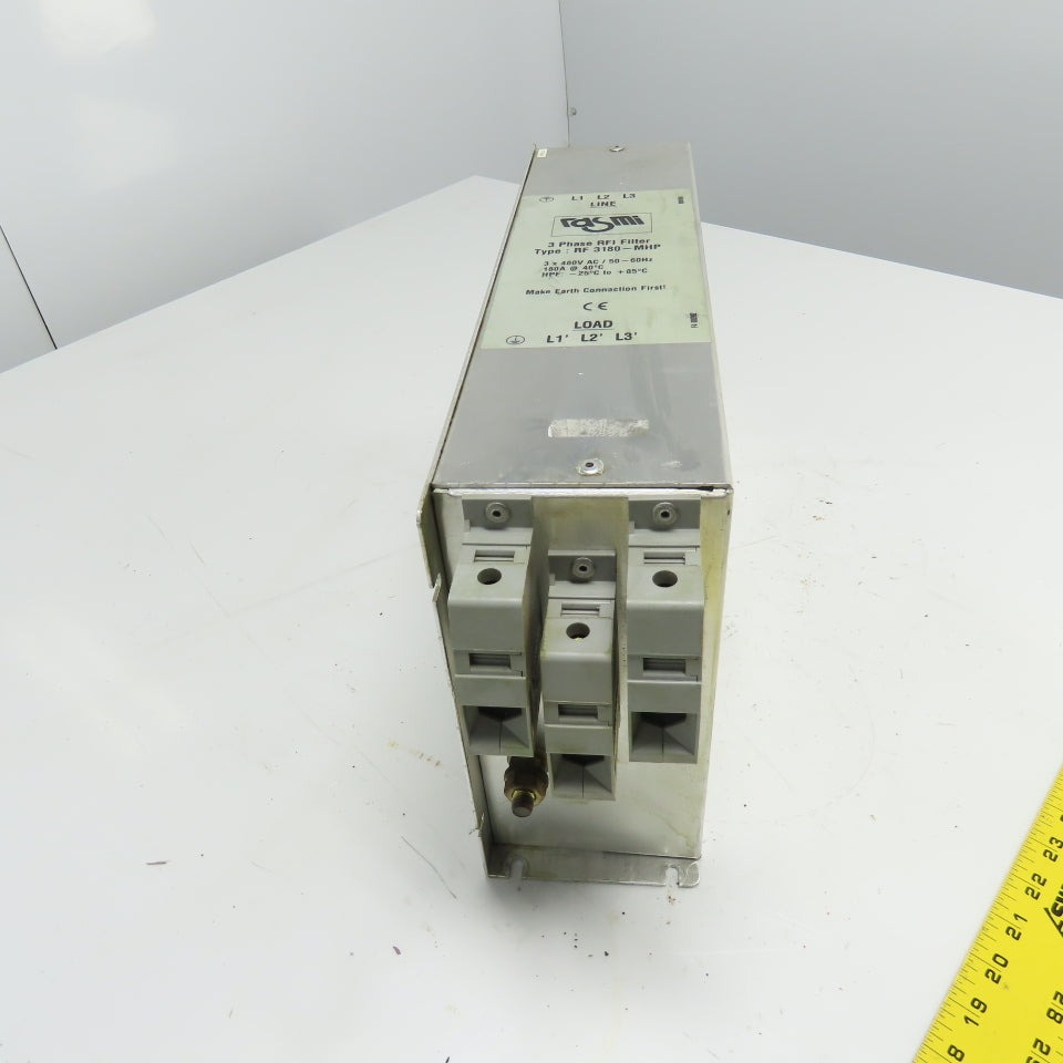 Rasmi RF 3180-MHP 3PH RFI Power Line Filter 180A 480VAC