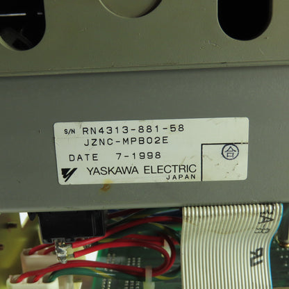 Yaskawa JZNC-MPB02E Yasnac MRC Motoman Robot Operator Panel Controller W/ Keys