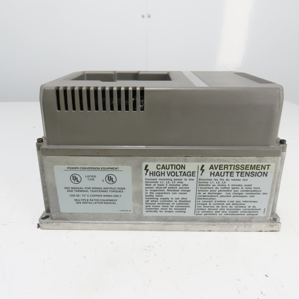 Baldor ZD18H205-E 7.5HP AC Vector Drive 230VAC 3Ph
