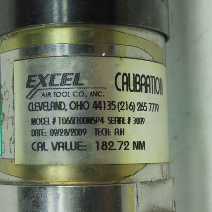 Excel Air Tool T0661100MSP4 Electric Torque Driver Nutrunner 1/2" Drive