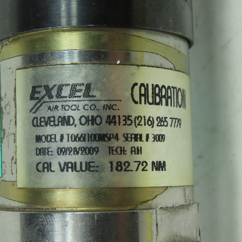 Excel Air Tool T0661100MSP4 Electric Torque Driver Nutrunner 1/2" Drive