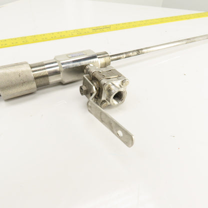 Lawton Heavy Duty Angle Worm Valve Bleeder Cleaner 60" Long
