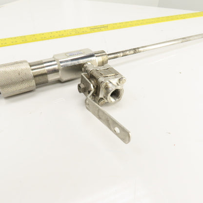 Lawton Heavy Duty Angle Worm Valve Bleeder Cleaner 60" Long