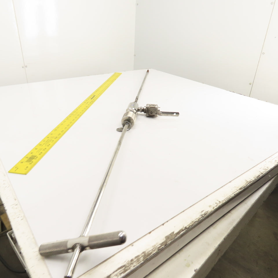 Lawton Heavy Duty Angle Worm Valve Bleeder Cleaner 60" Long