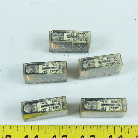 Omron G7SA-3A1B 24VDC Coil Relay 6A 250V Lot Of 5