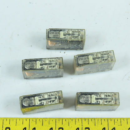 Omron G7SA-3A1B 24VDC Coil Relay 6A 250V Lot Of 5