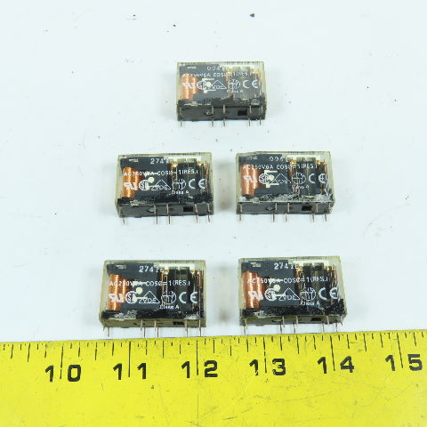 Omron G7SA-3A1B 24VDC Coil Relay 6A 250V Lot Of 5