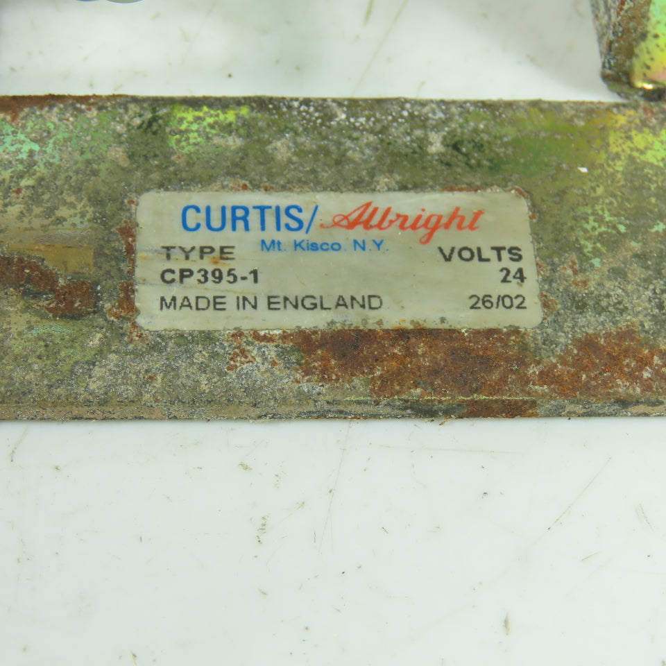 Curtis CP395-1 24V Forklift Stacker Contactor Control Panel W/Fuse Holder