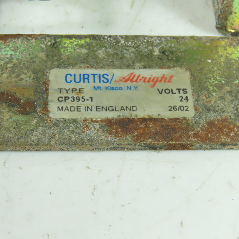 Curtis CP395-1 24V Forklift Stacker Contactor Control Panel W/Fuse Holder