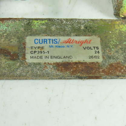 Curtis CP395-1 24V Forklift Stacker Contactor Control Panel W/Fuse Holder