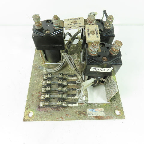 Curtis CP395-1 24V Forklift Stacker Contactor Control Panel W/Fuse Holder