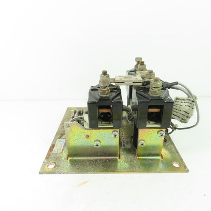 Curtis CP395-1 24V Forklift Stacker Contactor Control Panel W/Fuse Holder
