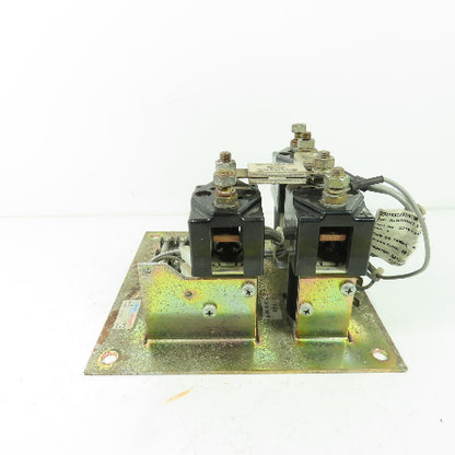Curtis CP395-1 24V Forklift Stacker Contactor Control Panel W/Fuse Holder