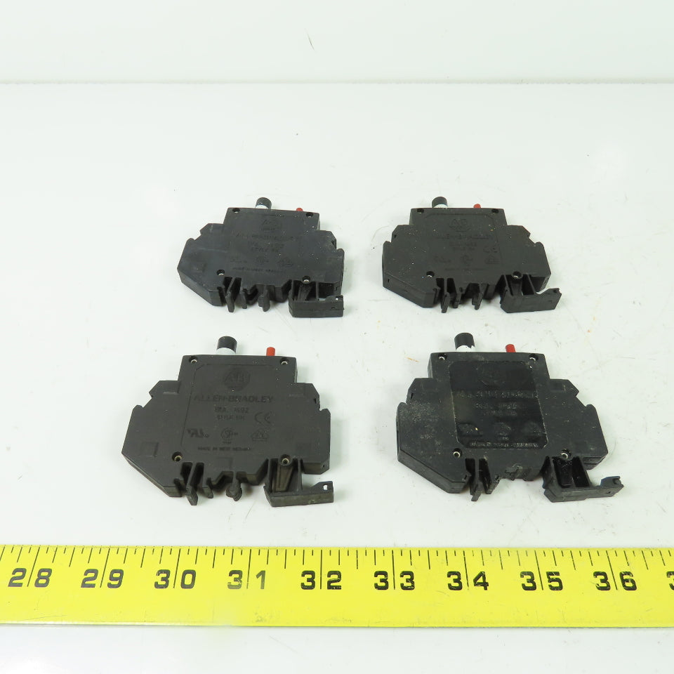 Allen Bradley 1492-GH012 Ser B 1.20A Circuit Breaker 250VAC 65VDC Lot Of 4