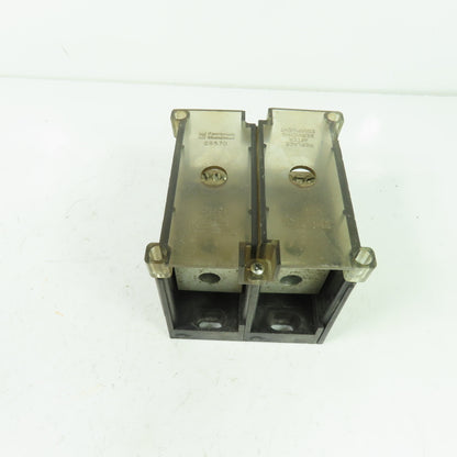 Ferraz Shawmut 66592 2/0-#14 x 10 Way #6-#14 2-Pole Power Distribution Block