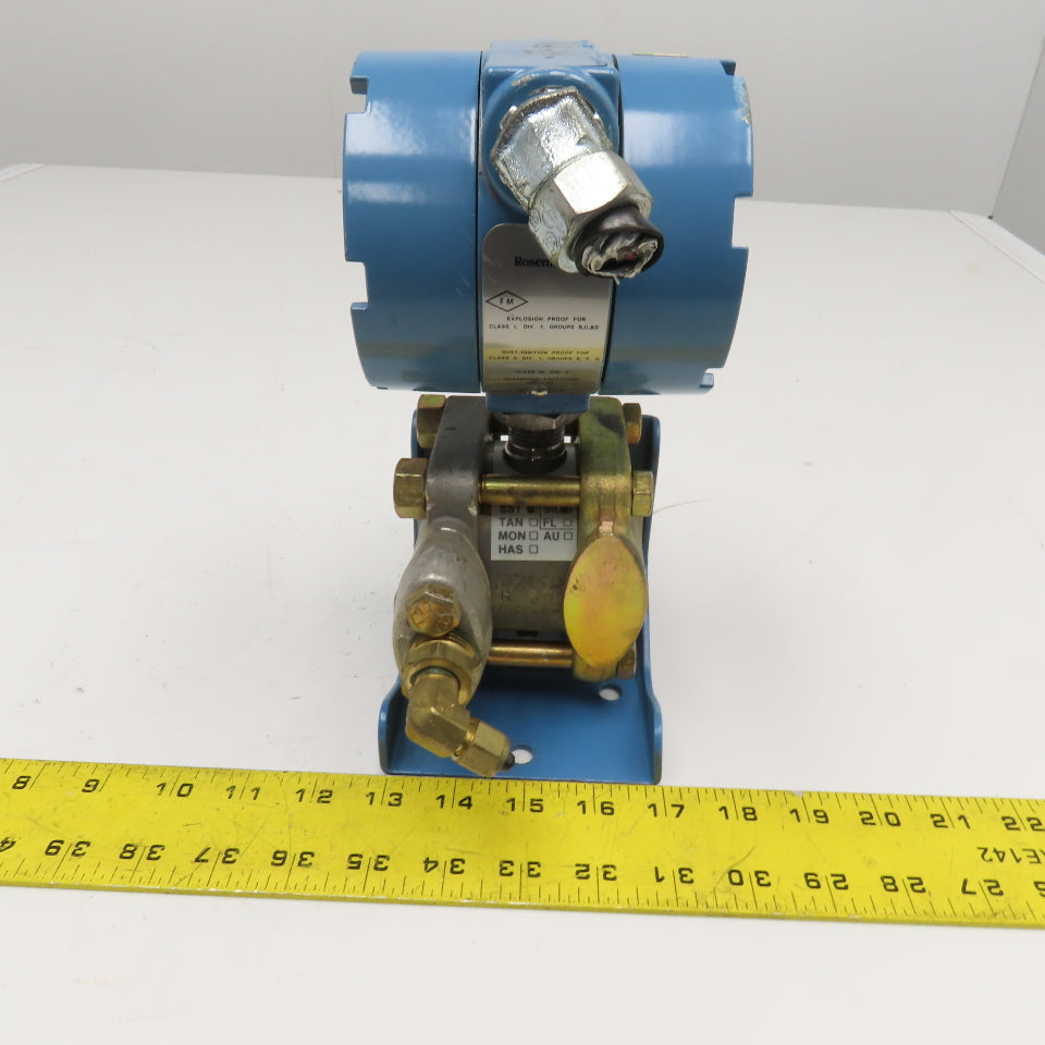 Rosemount 1151GP6E22B2 Pressure Transmitter 0-100PSI 45VDC