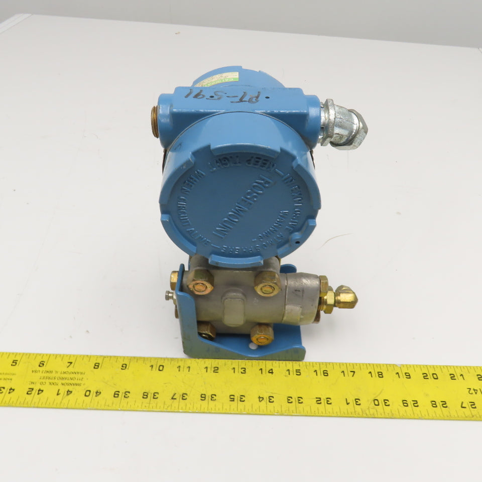 Rosemount 1151GP6E22B2 Pressure Transmitter 0-100PSI 45VDC