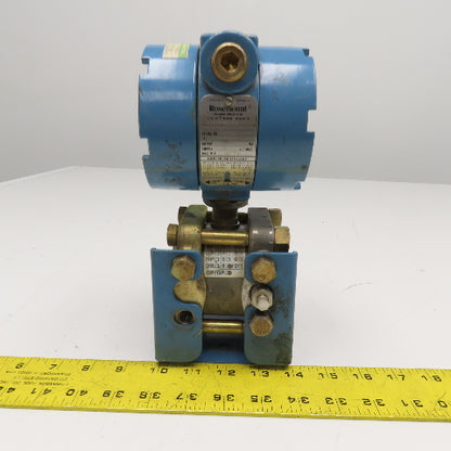 Rosemount 1151GP6E22B2 Pressure Transmitter 0-100PSI 45VDC