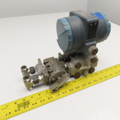 Foxboro 823DP-I3S1NH0-Y Electronic Transmitter & Manifold MWP 3000PSI 12.5-42VDC