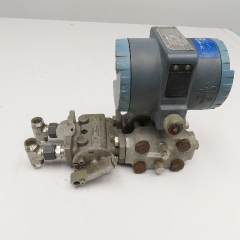 Foxboro 823DP-I3S1NH0-Y Electronic Transmitter & Manifold MWP 3000PSI 12.5-42VDC