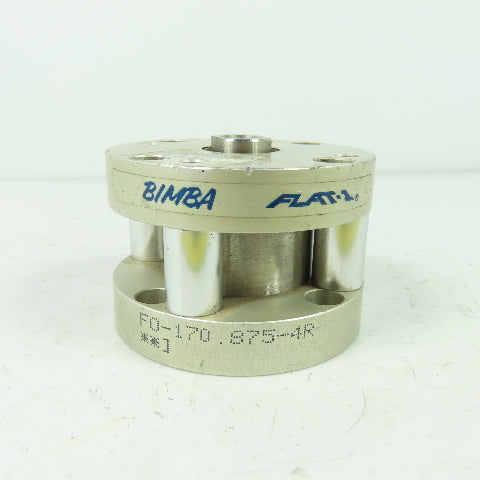 Bimba FO-170 875-4R Flat-1 Double Act Pneumatic Cylinder 7/8" Stroke 1-3/4" Bore