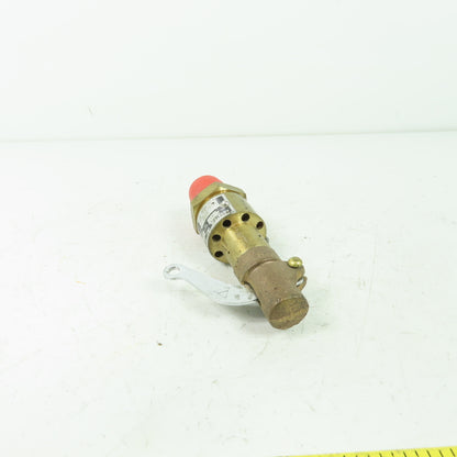 Aquatrol No. 132 Safety Relief Valve 1/" 125PSI 61SCFM
