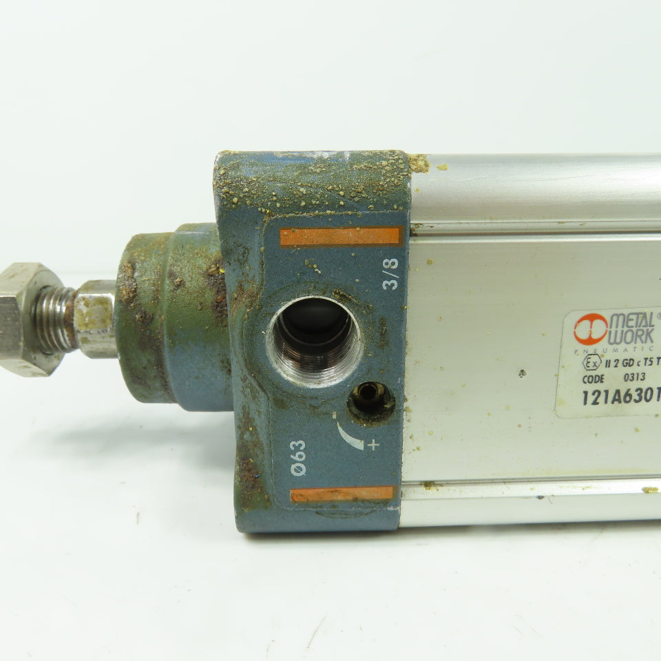 Metal Work 121A630160CN Double Acting Pneumatic Cylinder 63mm Bore 160mm Stroke