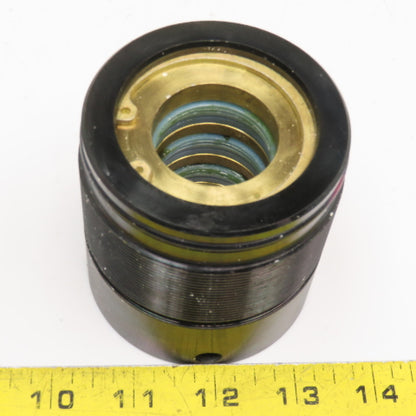 Nordson 1-3/8" Bore Piston Packing Threaded Sleeve M75 x 1.5