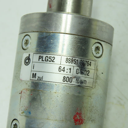 Dunkermotoren BG63 Gear Motor 24V 3300RPM W/ PLG50 64:1 / RE30-2-500