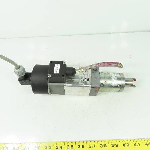 Dunkermotoren BG63 Gear Motor 24V 3300RPM W/ PLG50 64:1 / RE30-2-500