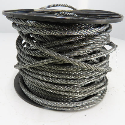 SLW 1/4" 400lb Galvanized Wire Rope Cable 100' L