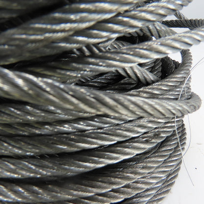 SLW 1/4" 400lb Galvanized Wire Rope Cable 100' L