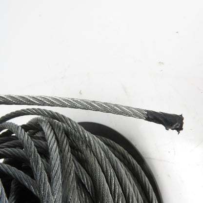 SLW 1/4" 400lb Galvanized Wire Rope Cable 100' L