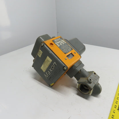 Maxon 5000 1 1-1/2" Pneumatic Gas Shut-Off Valve 70PSIG 120V