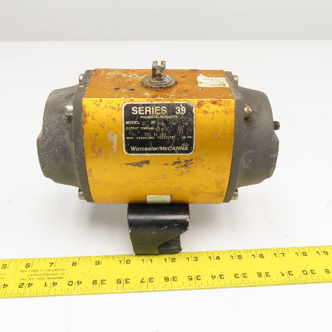 Worcester/McCanna Series 39 Model 20 80PSI Torque Pneumatic Valve Actuator