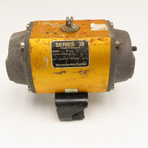 Worcester/McCanna Series 39 Model 20 80PSI Torque Pneumatic Valve Actuator