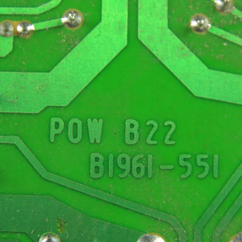POW B22 B1961-551 Circuit Board Module Pow A2-A/2