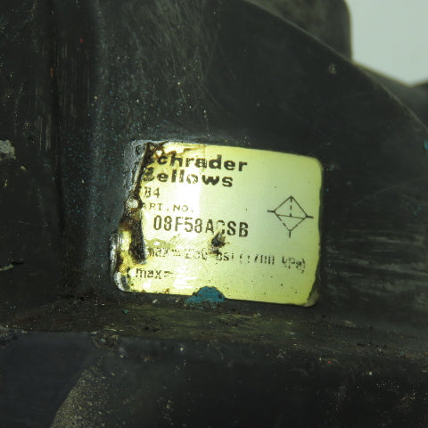 Schrader Bellows 08F58ACSB Pneumatic Filter 1" NPT