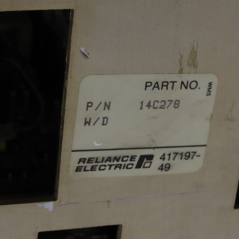Reliance Electric 14C278 FlexPak Plus VS Drive